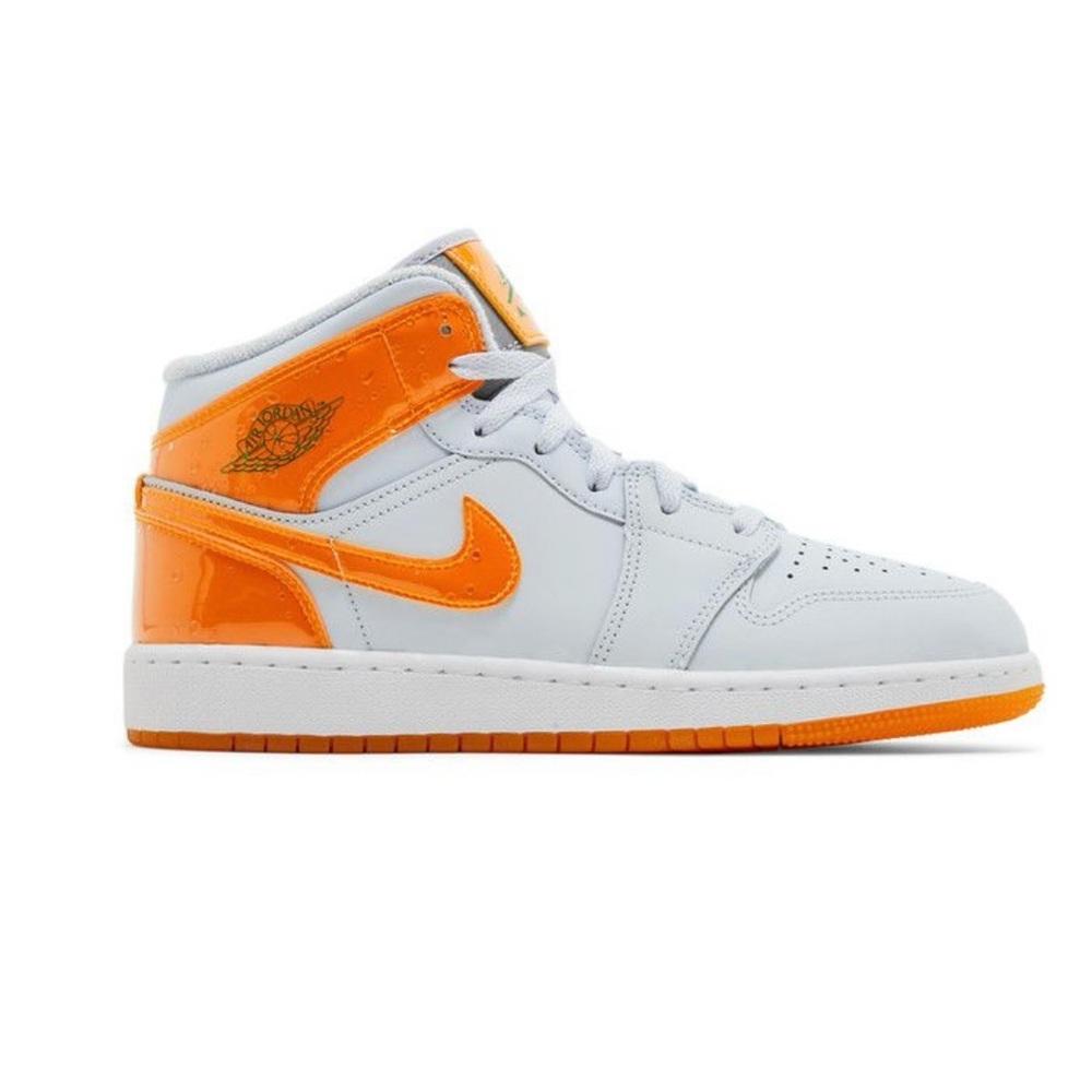 SOLD: NWT 2024 Air Jordan 1 Mid SE GS 'Gatorade Pack - Orange' - Picture 1 of 7